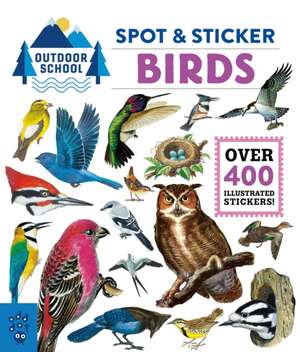 Outdoor School: Spot & Sticker Birds de Odd Dot