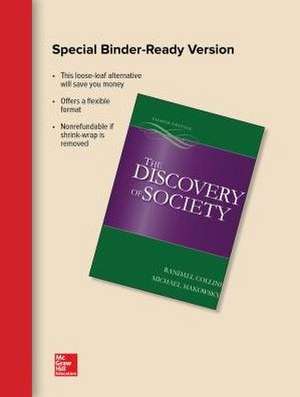 Looseleaf for the Discovery of Society de Randall Collins