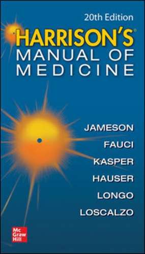 Harrisons Manual of Medicine, 20th Edition de Dennis Kasper