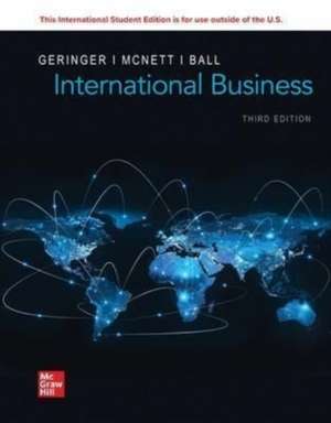 International Business ISE de Michael Geringer