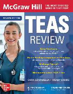 McGraw Hill Teas Review, Fourth Edition de Wendy Hanks