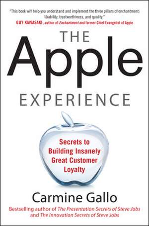 The Apple Experience (PB) de Carmine Gallo