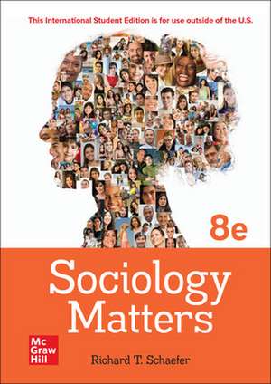 Sociology in Matters ISE de Richard T. Schaefer