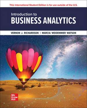 Introduction to Business Analytics ISE de Vernon Richardson