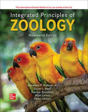 Integrated Principles of Zoology ISE de Jr. Cleveland Hickman