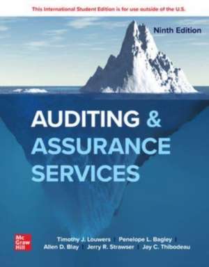 Auditing & Assurance Services ISE de Timothy Louwers