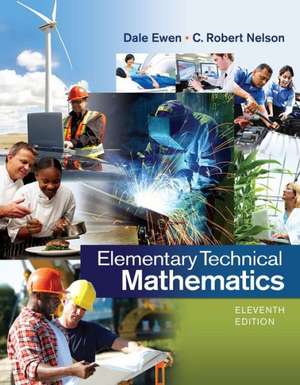 Elementary Technical Mathematics de Dale Ewen