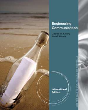 Engineering Communication de Charles Knisely