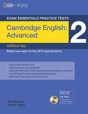 Exam Essentials: Cambridge Advanced Practice Tests 2 W/O Key + DVD-ROM de Charles Osbourne