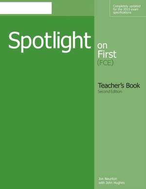 Spotlight on First Teacher's Book de C