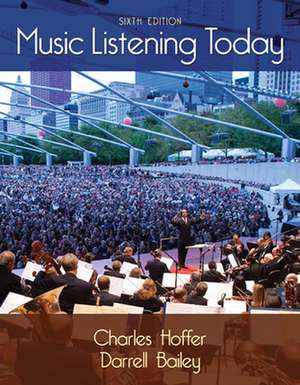 Music Listening Today de Charles Hoffer