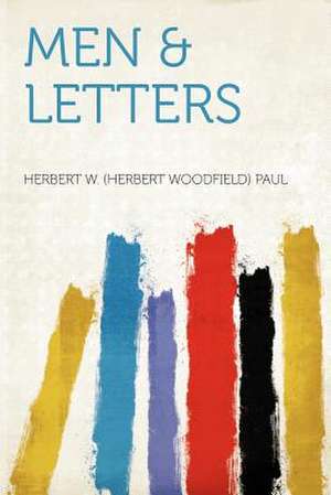 Men & Letters