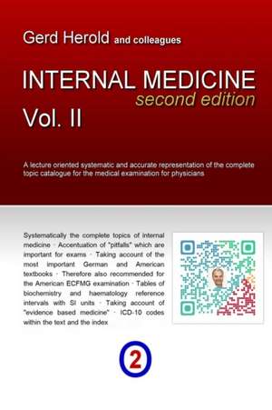 Herold's Internal Medicine (Second Edition) - Vol. 2 de Gerd Herold