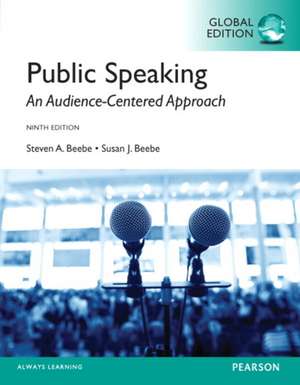 Beebe, S: Beebe: Public Speaking: An Audience-Centered Appro de Susan Beebe