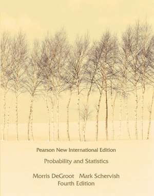 Probability and Statistics de Mark Schervish