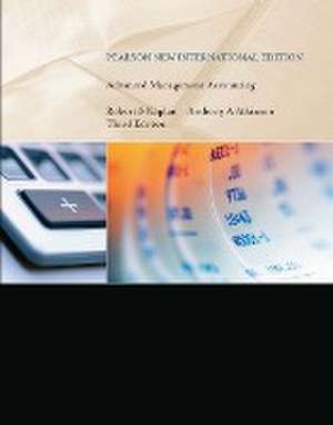 Advanced Management Accounting de Anthony Atkinson