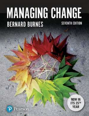 Managing Change de Bernard Burnes