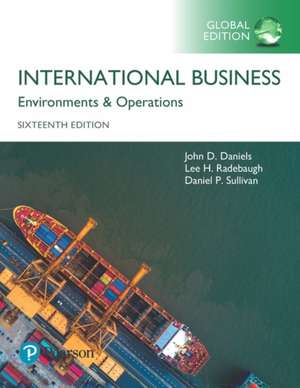 International Business plus Pearson MyLab Management with Pearson eText, Global Edition de Daniel Sullivan