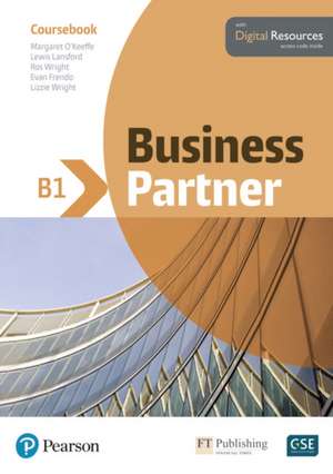 Business Partner B1 Coursebook and Basic MyEnglishLab Pack de Evan Frendo