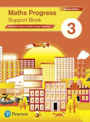 Pate, K: Maths Progress Second Edition Support Book 3
