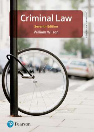 Criminal Law de William Wilson