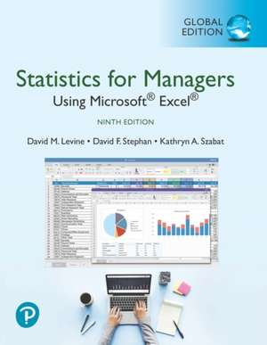 Statistics for Managers Using Microsoft Excel, Global Edition de David Levine