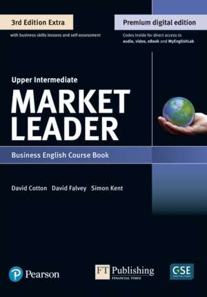 9781292361147 Market Leader 3e Extra Upper Intermediate Course Book, eBook, QR, MEL & DVD Pack de Simon Kent