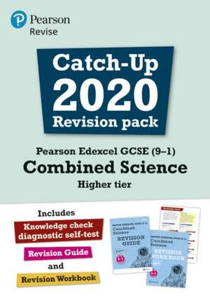 Pearson REVISE Edexcel GCSE Combined Science ((Higher)): Revision Pack - for 2025 and 2026 exams de Catherine Wilson