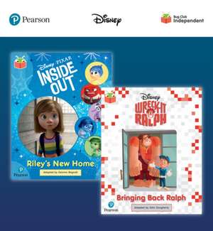 Pearson Bug Club Disney Year 2 Pack D, including Purple and White book band readers; Inside Out: Riley's New Home, Wreck-It Ralph: Bringing Back Ralph de Sumathi Pathmanaban