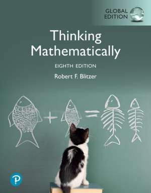 Blitzer, R: Thinking Mathematically, Global Edition de Robert Blitzer