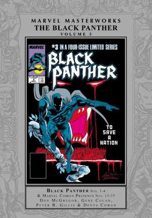 Marvel Masterworks: The Black Panther Vol. 3 de Don McGregor