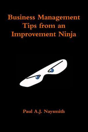 Business Management Tips from an Improvement Ninja de Paul Naysmith