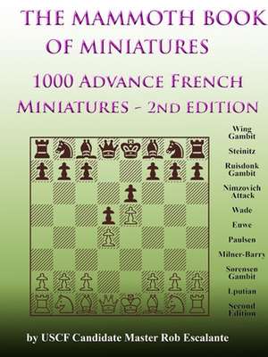 1000 Advance French Miniatures de Rob Escalante