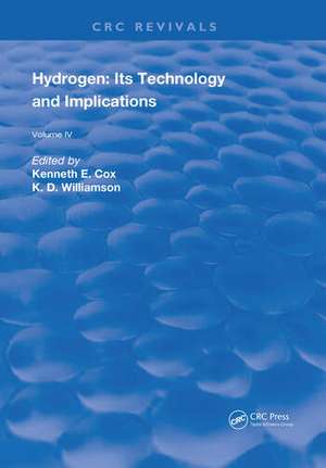 Hydrogen: Its Technology and Implication de Cox