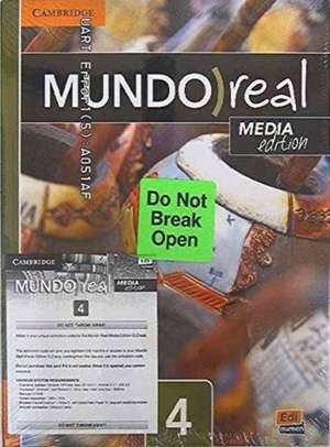 Mundo Real Level 4 Student's Book Plus 1-Year Eleteca Access Media Edition de Celia Meana