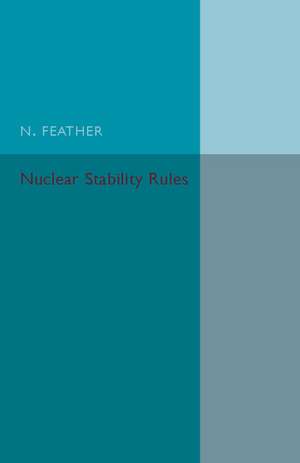 Nuclear Stability Rules de N. Feather