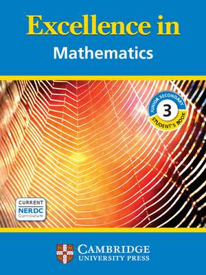 Excellence in Mathematics Junior Secondary 3 Student's Book de Marelize Barnard