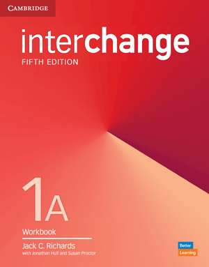 Interchange Level 1A Workbook de Jack C. Richards