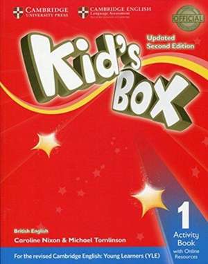 Kid's Box Level 1 Activity Book with Online Resources British English de Caroline Nixon