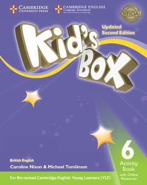 Kid's Box Level 6 Activity Book with Online Resources British English de Caroline Nixon