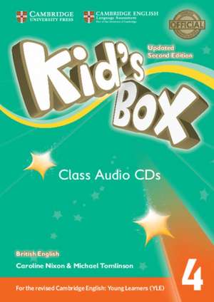 Kid's Box Level 4 Class Audio CDs (3) British English de Caroline Nixon