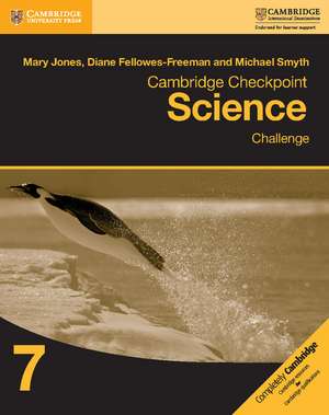 Cambridge Checkpoint Science Challenge Workbook 7 de Mary Jones