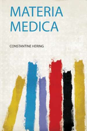 Materia Medica de Constantine Hering