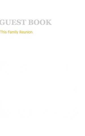 Guest Book de Stacey Newson