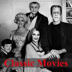 Classic Movies (Wall Calendar 2018 300 × 300 mm Square) de Elisabeth Stanzer