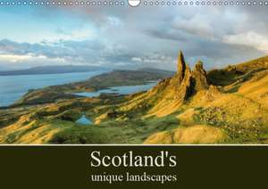 Scotland's unique landscapes (Wall Calendar 2019 DIN A3 Landscape) de Michael Valjak