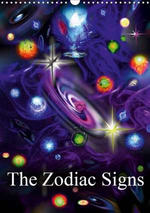 The Zodiac Signs (Wall Calendar 2020 DIN A3 Portrait) de Walter Zettl