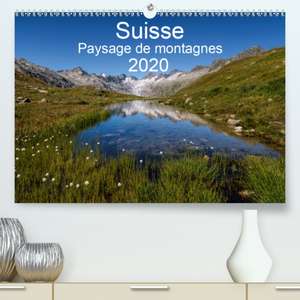 Suisse - Paysage de montagnes 2020(Premium, hochwertiger DIN A2 Wandkalender 2020, Kunstdruck in Hochglanz) de Sandra Schaenzer