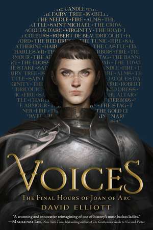 Voices: The Final Hours of Joan of Arc de David Elliott