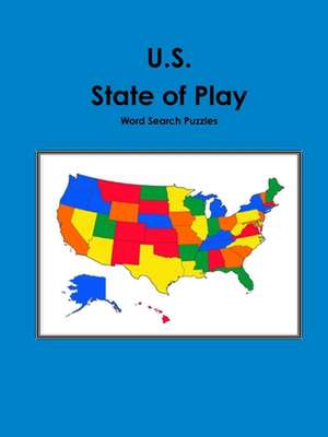 U.S. State of Play Word Search Puzzles de Joseph Bunch